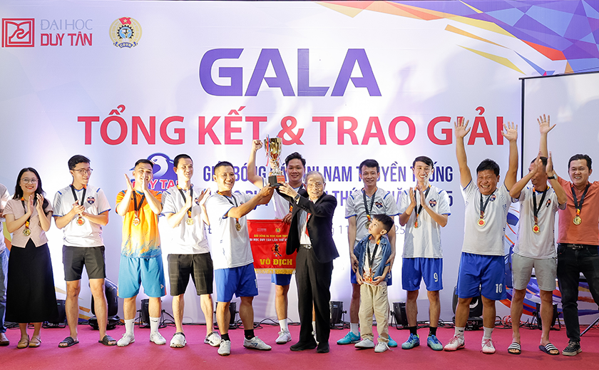 Vinh danh những Chiến binh sân cỏ DTU