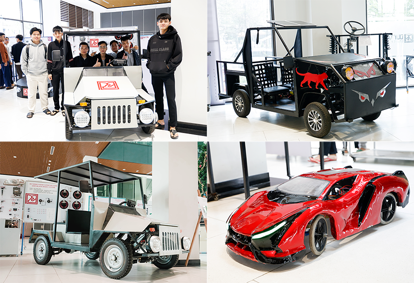 Sinh viên ÐH Duy Tân chuy?n th? Ð? án T?t nghi?p thành các mô hình và s?n ph?m th?c t?