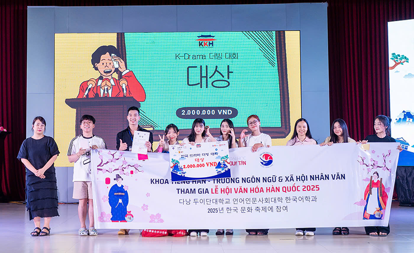 2025: Năm học với nhiều giải Nhất của SV ĐH Duy Tân