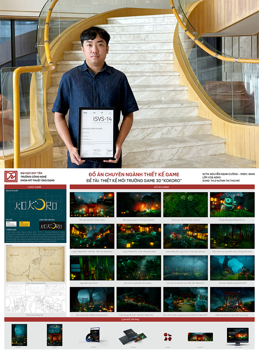 Sinh viên ĐH Duy Tân đạt giải cao tại Triển lãm ISVS-14