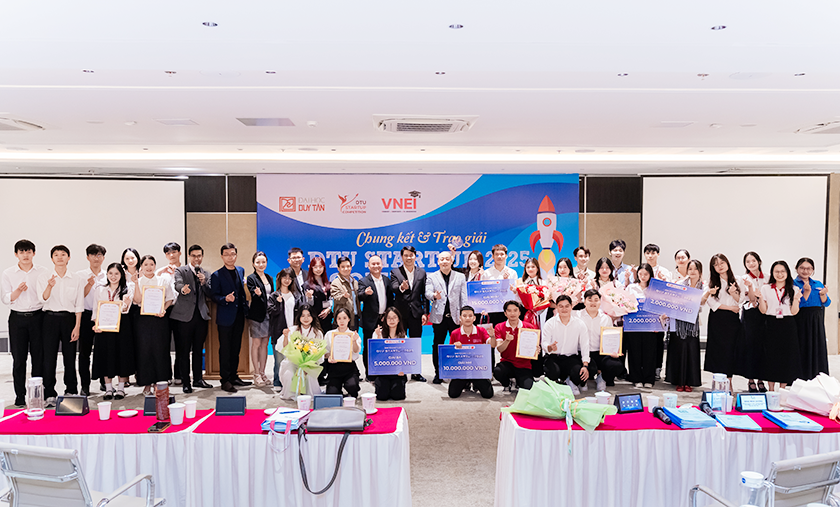 Chung kết Cuộc thi Ý tưởng Khởi nghiệp DTU Start-up 2025 