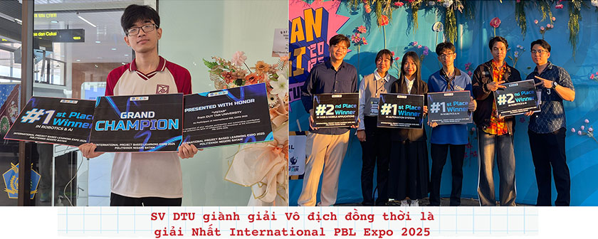 2025: Năm học với nhiều giải Nhất của SV ĐH Duy Tân