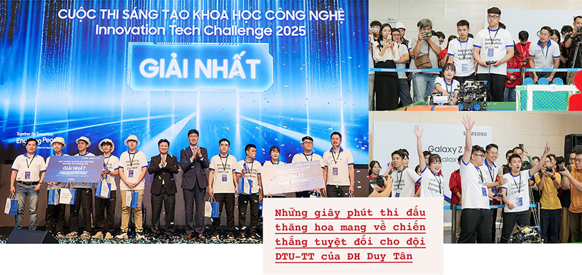2025: Năm học với nhiều giải Nhất của SV ĐH Duy Tân