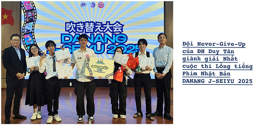 2025: Năm học với nhiều giải Nhất của SV ĐH Duy Tân