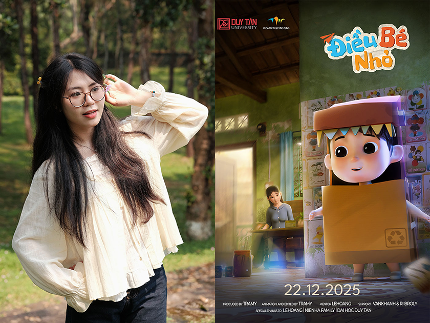 Sinh viên Duy Tân tốt nghiệp với Đồ án Phim hoạt hình 3D