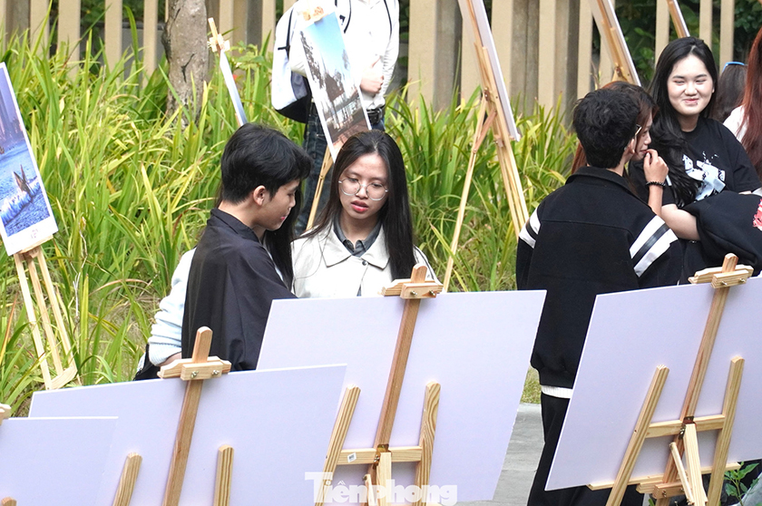 Gen Z thích thú xem triển lãm ảnh Đà Nẵng sôi động, sắc màu