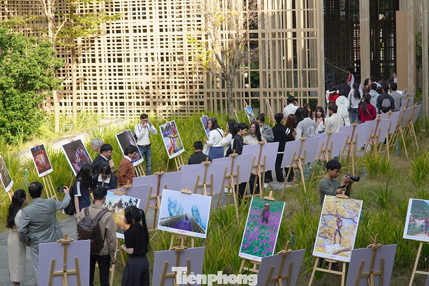 Gen Z thích thú xem triển lãm ảnh Đà Nẵng sôi động, sắc màu