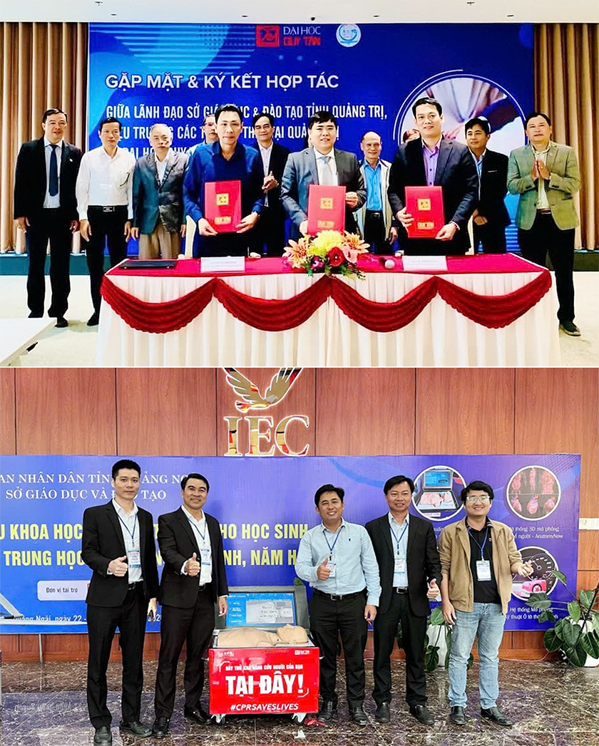 ÐH Duy Tân d?ng hành cùng Cu?c thi Khoa h?c k? thu?t THPT t?i nhi?u t?nh, thành