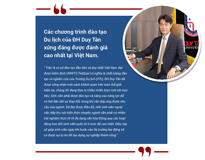 Sinh viên Du lịch DTU học chương trình đạt kiểm định TedQual với cơ hội trao đổi Sinh viên toàn cầu