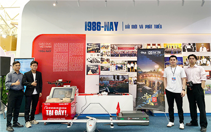 DTU Technology Products Impress at National Exhibition on Achievements