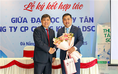 Đại học Duy Tân Ký kết Hợp tác với Công ty Cổ phần Chứng khoán DSC