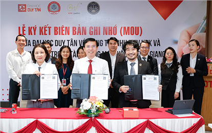 Đại học Duy Tân ký kết hợp tác với Công ty Luật KPK và Trung tâm trọng tài Quốc tế Tiền Giang