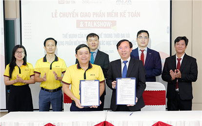 MISA Joint Stock Company Transfers the Latest Accounting Software to DTU