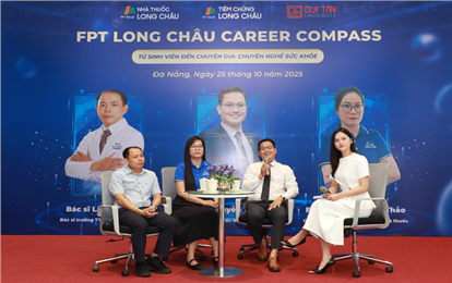 Toạ đàm định hướng nghề nghiệp cho sinh viên  khối ngành Sức khoẻ cùng FPT Long Châu