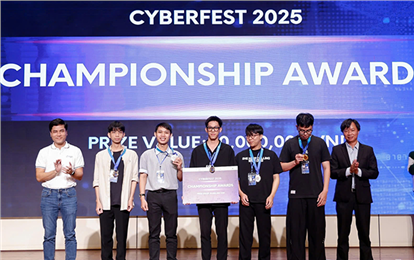 Đại học Duy Tân Vô Địch Hackathon CyberFest 2025