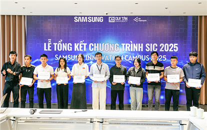 Trao Chứng nhận hoàn thành khóa học Samsung Innovation Campus 2025
