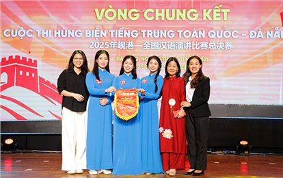 SV ĐH Duy Tân giành giải Ba tại Cuộc thi Hùng biện tiếng Trung toàn quốc - Đà nẵng 2025