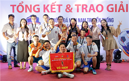 Bế mạc Giải Bóng đá mini nam truyền thống ĐH Duy Tân lần thứ 15 năm 2025