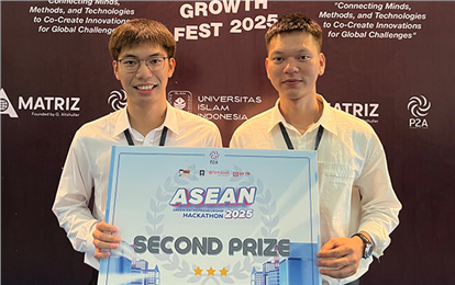 Dự án hỗ trợ người khuyết tật của sinh viên ĐH Duy Tân giành giải Nhì Hackathon ASEAN 2025