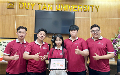 2025: Năm học với nhiều giải Nhất của SV ĐH Duy Tân