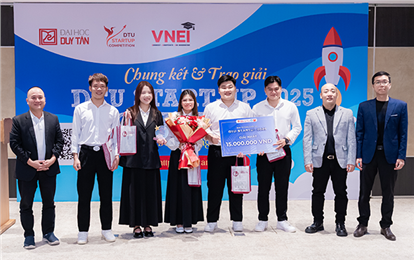 Chung kết Cuộc thi Ý tưởng Khởi nghiệp DTU Start-up 2025