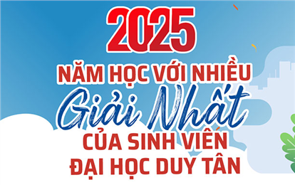 2025: Năm học với nhiều giải Nhất của SV ĐH Duy Tân