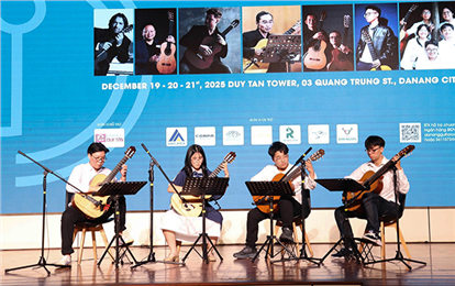 Đà Nẵng tổ chức Liên hoan Guitar quốc tế 2025, quy tụ nhiều nghệ sĩ hàng đầu