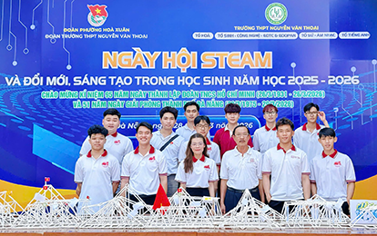 ĐH Duy Tân đồng hành tham gia ngày hội Steam - Đổi mới sáng tạo trong học sinh và Chương trình tư vấn hướng nghiệp năm 2026 tại THPT Nguyễn Văn Thoại