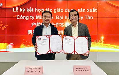 ĐH Duy Tân Ký kết Hợp tác Chiến lược với Chengdu MintoTechnology (Trung Quốc): Thúc đẩy hệ sinh thái AI và Chuyển đổi số Giáo dục