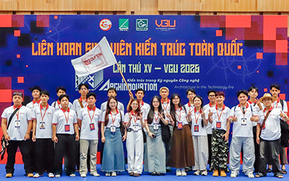 SV Duy Tân đạt nhiều giải cao tại Liên hoan SV Kiến trúc toàn quốc 2026