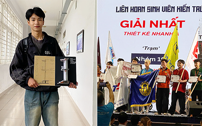 Sinh viên Duy Tân thắng giải tại Festival kiến trúc 2026