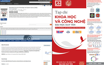 Các tạp chí của ĐH Duy Tân đạt chuẩn Khoa học Việt Nam 2026