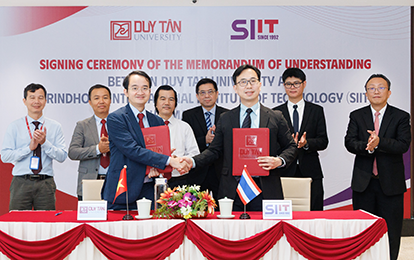 ĐH Duy Tân Ký kết hợp tác với Viện Công nghệ Quốc tế Sirindhorn (SIIT), ĐH Thammasat, Thái Lan