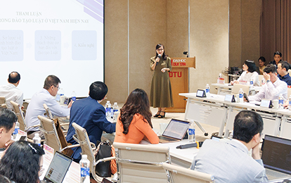 Hơn 70 đơn vị cùng DTU tìm giải pháp phát triển nhân lực luật