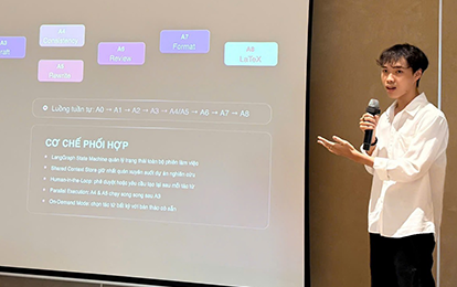 ĐH Duy Tân thử nghiệm hệ thống AI đa tác tử hỗ trợ nghiên cứu