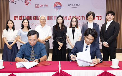 Đại học Duy Tân Ký kết Hợp tác với Union Tec Vietnam