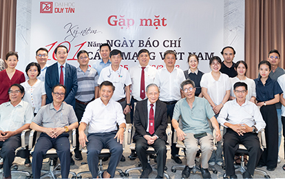 Đại học Duy Tân tổ chức gặp mặt nhân Kỷ niệm 101 năm Ngày Báo chí Cách mạng Việt Nam