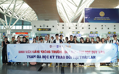 26 Sinh viên Đại học Duy Tân tham gia Học kỳ Trao đổi tại Thái Lan