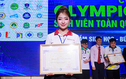 Giọng hát Việt nhí học bác sĩ Răng - Hàm - Mặt DTU giành giải ba Olympic sinh học 2026