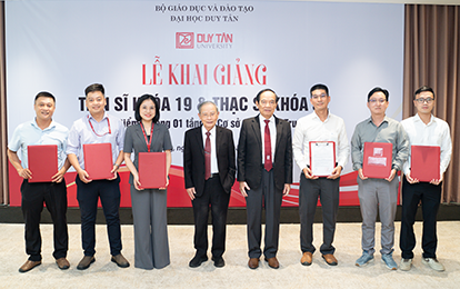 Đại học Duy Tân Khai giảng Thạc sĩ K32 và Tiến sĩ K19