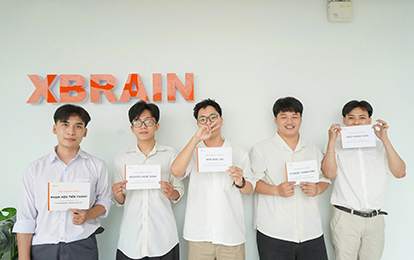 Từ học bổng thực chiến đến vị trí chính thức: 14 sinh viên Duy Tân “gia nhập” vào xBrain (TechX Group)