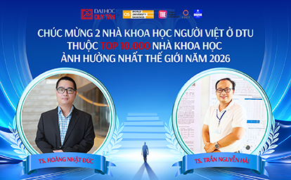 2 nhà Khoa học (trong top 9 nhà khoa học người việt) thuộc Top 10.000 nhà Khoa học ảnh hưởng nhất Thế giới năm 2026
