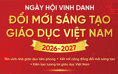 ĐH Duy Tân đón chào Ngày hội Vinh danh Đổi mới Sáng tạo Giáo dục Việt Nam 2026-2027