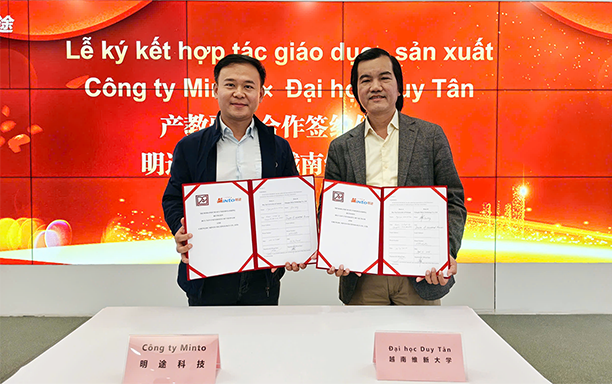 ĐH Duy Tân Ký kết Hợp tác Chiến lược với Chengdu MintoTechnology (Trung Quốc): Thúc đẩy hệ sinh thái AI và Chuyển đổi số Giáo dục
