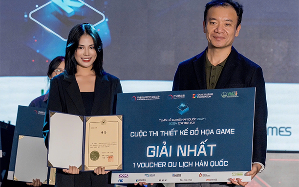 DTU Students Win First and Second prizes at the Korea Game Design Competition