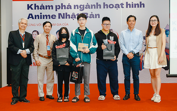 Workshop “Khám phá ngành Hoạt hình Anime Nhật Bản” thu hút Sinh viên Duy Tân