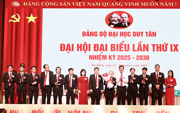 Đại hội Đại biểu Đảng bộ Đại học Duy Tân lần thứ IX, nhiệm kỳ 2025 - 2030
