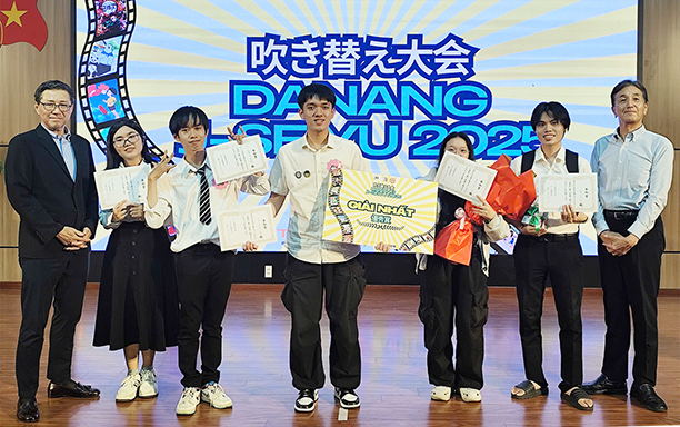 DTU Students Win First prize at the 2025 J-SEIYU Japanese Film Dubbing Contest