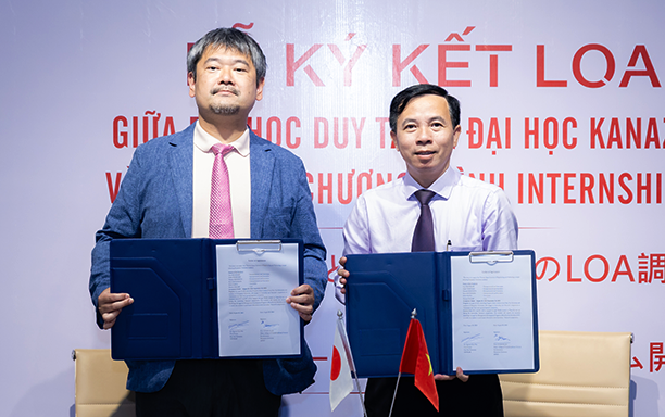 DTU Signs with Kanazawa University to Implement the 2×2 Internship Program