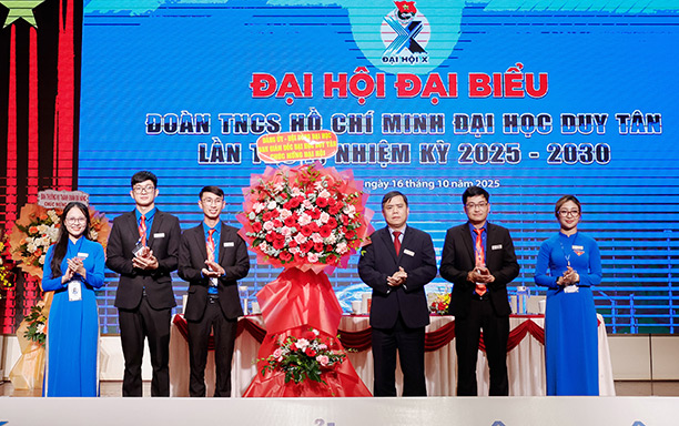 Đại hội Đại biểu Đoàn Đại học Duy Tân lần thứ X nhiệm kỳ 2025 - 2030